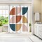 Mid Century Circles by ArtPrink Shower Curtain 71&#x22; x 74&#x22;